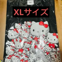 XLサイズ  伊藤潤二　サンリオ　ラギットTシャツ ギャル富江×ハローキティ