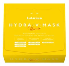 国内正規品 LuLuLun ハイドラVマスク HydraV Mask マスク 28 パック るるるん フェイスパック シートマスク フェイスシート 顔パック 保湿 潤い 肌荒れ 角質ケアビタミン 美容マスク 保湿マスク ルルルンマスク