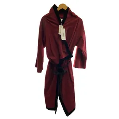 【紫波77-2-1225th】MM6 Maison Margiela エムエムシックス メゾンマルジェラ S52AA0042 変形 コート ガウン ポンチョ バーガンディー レッド【中古】【レディース】