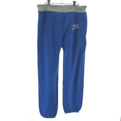 【中古】80s NIKE スウェットパンツ サイズM ブルー 紺タグ ナイキ ヴィンテージ[17]
