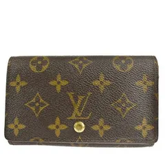 【中古】 ルイヴィトン LOUIS VUITTON ポルトモネ ビエ トレゾール L字ファスナー 二つ折り 財布 モノグラム レザー M61730 05MQ219