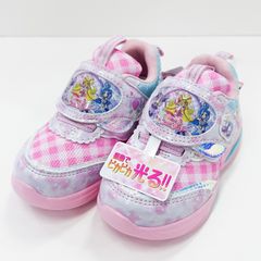 【新品】キミとアイドル　プリキュア　フラッシュスニーカー　歩くと光る　キッズ　3905　ピンク