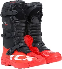 TCX / ティーシーエックス ブーツ COMP-KID レッド-ブラック サイズ 33 | F464-9103-032-33
