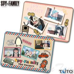 SPY×FAMILY Blanket Set of 2 (Approx. 100cm) [Brand New, Unopened] Anya, Lloyd, Yor - Spy Family Goods - Taito Prize - Warm and Cozy - Authentic Product