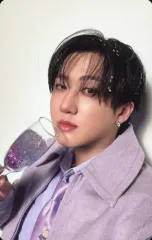 【中古】コレクションカード(男性) Stray Kids/チャンビン(Changbin)/裏面紫/CD「Hollow」【初回生産限定盤B】(ESCL-6105～6106)封入フォトカードB