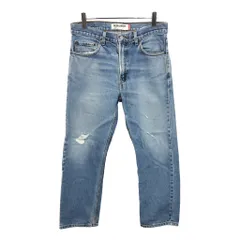 00年代 Levi's リーバイス 505 デニムパンツ ライトブルー(メンズ W33 L29)中古 古着 U9479