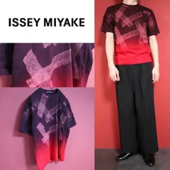 極希少】ISSEY MIYAKE MEN 染め加工 グラデーション Tシャツ - メルカリ