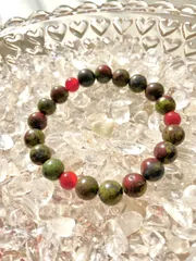 天然石ブレスレットドラゴンジャスパー