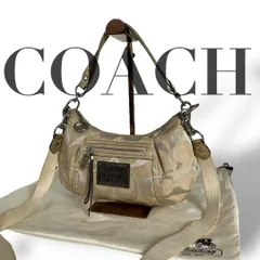 4970 COACH コーチ 2wayショルダーバッグ シグネチャー ポピー