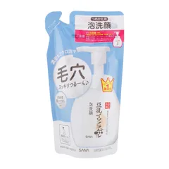 SANA サナ なめらか本舗 泡洗顔 NC つめかえ用 180mL 保湿 乾燥 毛穴 高純度豆乳イソフラボン[ネコポス]のサムネイル
