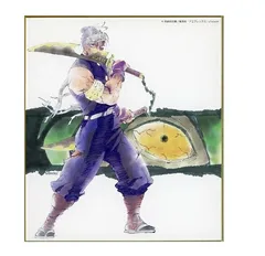 鬼滅の刃 全集中展 無限列車編・遊郭編 作画スタッフ全集中複製ミニ色紙 参 宇髄天元＆妓夫太郎 9