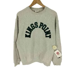 シップス SHIPS 22AW 別注 KINGSPOINT エンブロイダリー クルーネック スウェット プルオーバー アーチロゴ メンズ JPN：S のサムネイル