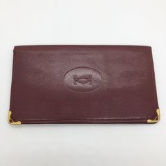 Cartier カルティエ 長財布 二つ折り財布 折り畳み財布 マストライン レザー レディース メンズ