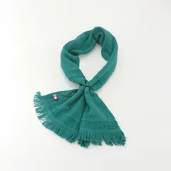 ☆ 青緑 ☆ たおるマフラー ミニ マフラー レディース 小さめ ストール スカーフ 今治 タオル たおる 今治タオル UVカット タオルマフラー マフラータオル スポーツ ジム 吸水 速乾 綿100% コットン ガーゼ レディース おしゃれ
