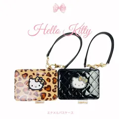 新入荷『ハローキティ』HELLO KITTY 2024 GOGOギャル COLLECTION エナメルパスケース