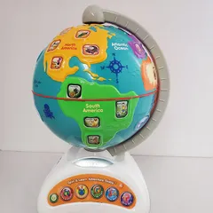 【未使用・訳アリ】VTech 学習型地球儀 タッチで学べる♪ 英語知育玩具 音楽・地理・動物・文化【3～6歳向け】のサムネイル