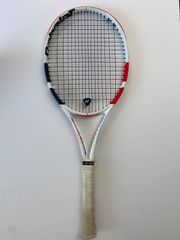 【中古】[美品] バボラ(Babolat) 2020 ピュアストライク 98 16x19(305g) Pure Strike16x19 海外正規品 硬式テニスラケット 101406-323 ガット張上済 G2(4_1／4)