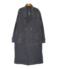 diesel デニム トレンチコート 黒 ディーゼル - メルカリ