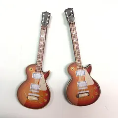 ミニチュア 雑貨 エレキギター ギター 木製  ドールハウス キット 家具 1/12  子供  和風 ホビー 手芸 50004