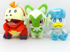 ポケモンセンター ぬいぐるみ3点セット ホゲータ ニャオハ クワッス 中古品(050)