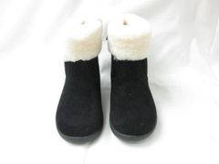  優良品 アグ UGG オーストラリア ブーツ ムートンブーツ 16cm 黒 ブラック キッズ 男女兼用