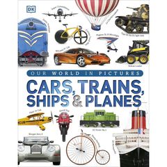 【新品未読】英語 洋書 絵本 乗り物図鑑 Cars, Trains, Ships, and Planes