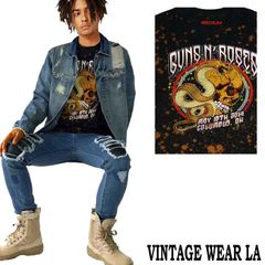 ヴィンテージ風 guns n' roses ガンズアンドローゼスTシャツ