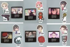 【中古】シール・ステッカー 全6種セット 「SPY×FAMILY×PRONTO 第2弾 ステッカー3枚セット」