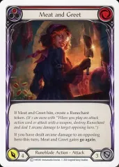 【中古】Flesh and Blood 1HP285[C]：Meat and Greet (1)