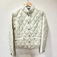 (^w^)b Eddie Bauer エディーバウアー キルティング ジャケット 中綿 トップス 防寒 カジュアル かわいい ホワイト レディース サイズPXS