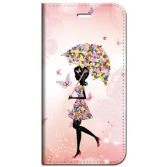 iPhone15 他 手帳型 ケース 蝶とお散歩 ★ iPhone SE 8 13 12 他 iPhone各機種対応可能 スマホケース ★ 5s
