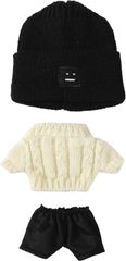 AXLUCE ぬい服-ぬいぐるみ-服-20cm ニット帽-セーター-ズボン 人形