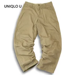 24SS★ UNIQLO U ユニクロ ユー ルメール 通年★ ワイドフィットチノ パンツ Sz.82 メンズ