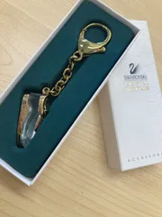 スワロフスキー　シューズ　クリスタルキーホルダー