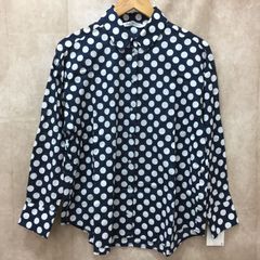 タグ付き未使用品 ZARA ザラ 水玉ブラウス ドット  サイズM リネン コットン