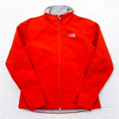 THE NORTH FACE エイペックス ソフトシェルジャケット M オレンジ フリースライナー 防水 US規格 ニカラグア製