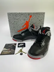 【中古品】NIKE ナイキ AIR JORDAN 4 RETRO BRED REIMAGINED  FV5029-006 エアージョーダン4 レトロ ブレッド リイマジンド スニーカー 靴 【160-250725-jt-06-min】