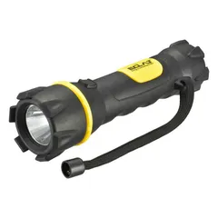 【 新品 未開封 】   オーム電機 LEDラバーライト 耐衝撃 IPX4 120ルーメン ECLAT ［LED /単3乾電池×2 /防水］ LHP-R12B7 未使用 送料無料のサムネイル