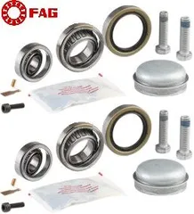 【M's】 W124 ベンツ AMG Eクラス 後期 FAG フロント ホイール ハブベアリング キット 2個 純正OEM パーツ 部品 足回り 2013300251 0009815905 0009815805 FAG713667370のサムネイル