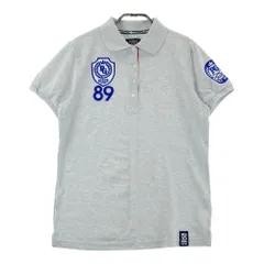 サイズ：2 PEARLY GATES パーリーゲイツ 30周年 半袖ポロシャツ  グレー系 [240101309596]# ゴルフウェア レディース ストスト