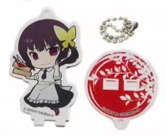 【中古】キーホルダー・マスコット(キャラクター) 与謝野晶子 「文豪ストレイドッグス×animatecafe トレーディングスタンドキーホルダー カフェver.」