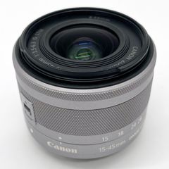 ■極上品 CANON キヤノン EF-M15-45mm F3.5-6.3 IS STM シルバー