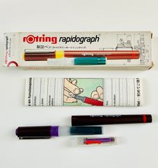 rOtring rapidgraph  0.13mm ロットリング ラピッドグラフ キャピラリーカートリッジタイプ 製図ペン
