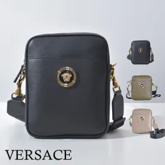 VERSACE ショルダーバッグ カーフレザー ブラック メデューサ 1002885のサムネイル