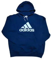 adidas　ビッグロゴ　アディダス　スポーツウェア　紺　パーカー