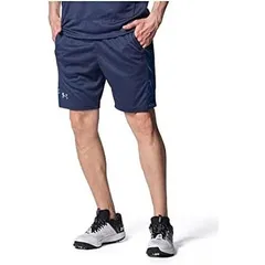アンダーアーマー(UNDER ARMOUR) 野球 ショートパンツ UAメッシュショーツ メンズ 1378241 ミッドナイトネイビー/シルバー Lサイズ
