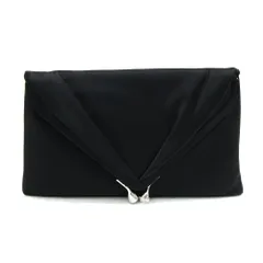 希少 ティファニー パーティーバッグ クラッチバッグ ブラックティファニーブルー 希少 ティファニー パーティーバッグ クラッチバッグ ブラック