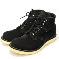 【最終値下げ】レッドウイング8174 黒スエード サイズ8ハーフ 正規取扱店 RED WING(レッドウィング) 8174 6