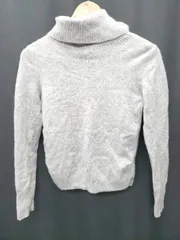 ◇ UNIQLO ユニクロ 長袖 ニット セーター サイズL グレー レディース P  【1406240032716】