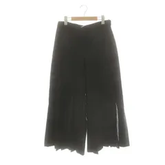 未使用品 サカイ sacai 23SS Suting Pants プリーツパンツ ワイド ベルト付き 2 ブラック レディースのサムネイル
